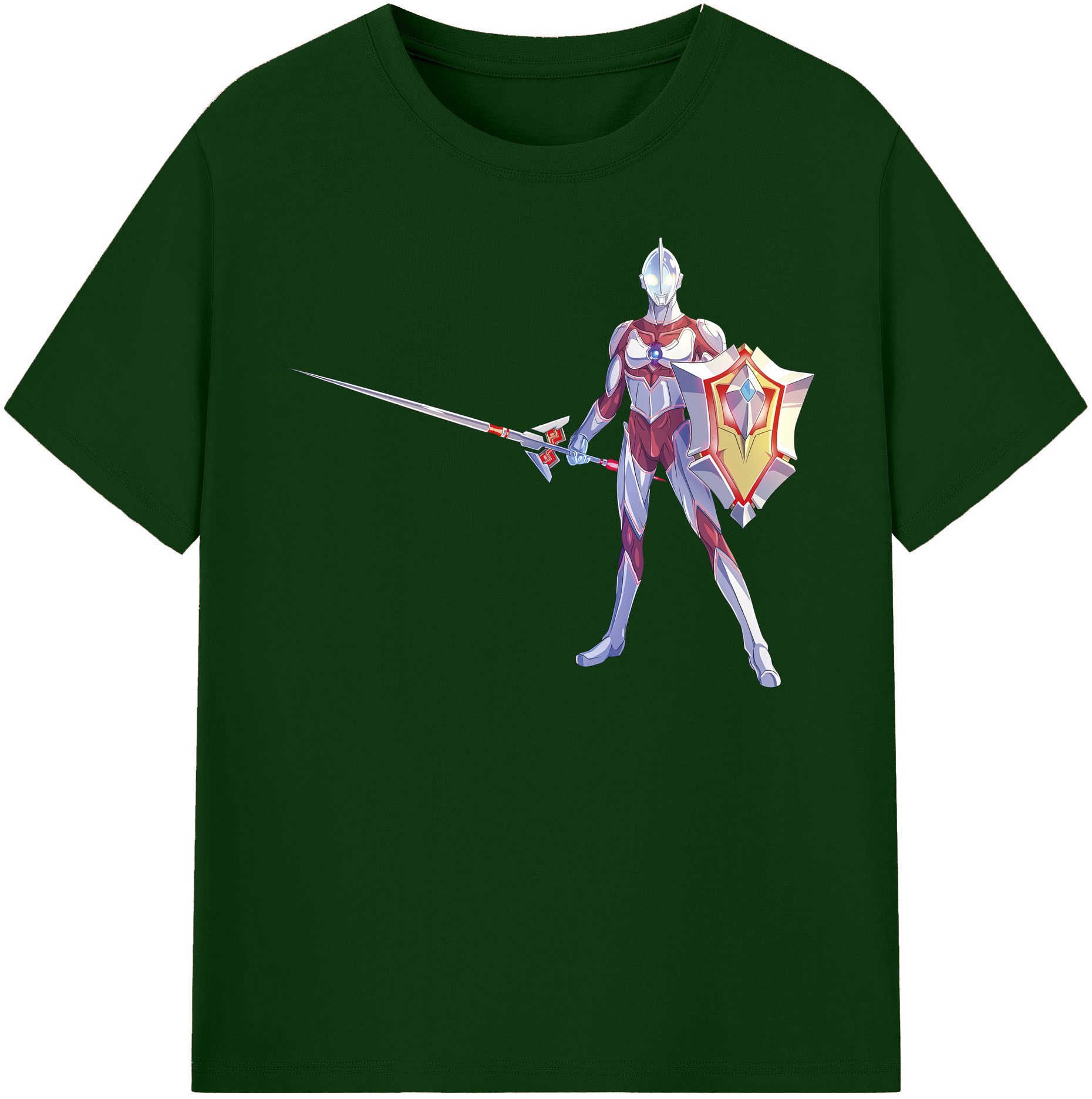 （画像用） ウルトラマン Ultraman 綿100％半袖Tシャツ（フロントプリント）